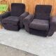 Fauteuils velours