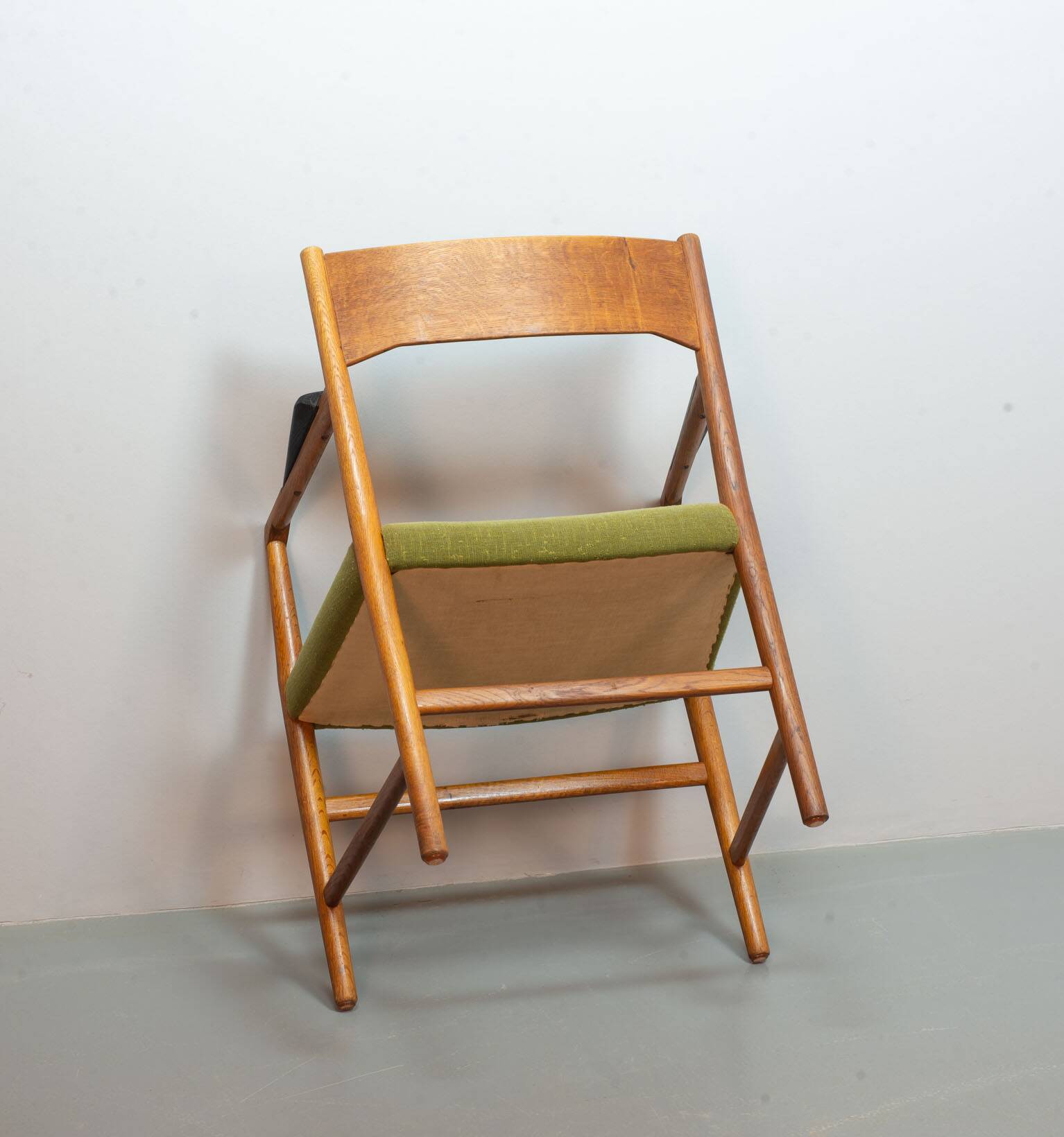 Hans Wegner Danish 'Town Hall' Wooden Arm / Side Chairs by Plan Mobler 50s