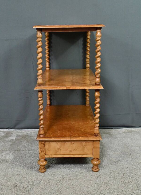 Desserte en loupe d’Érable moucheté – Fin XIXe