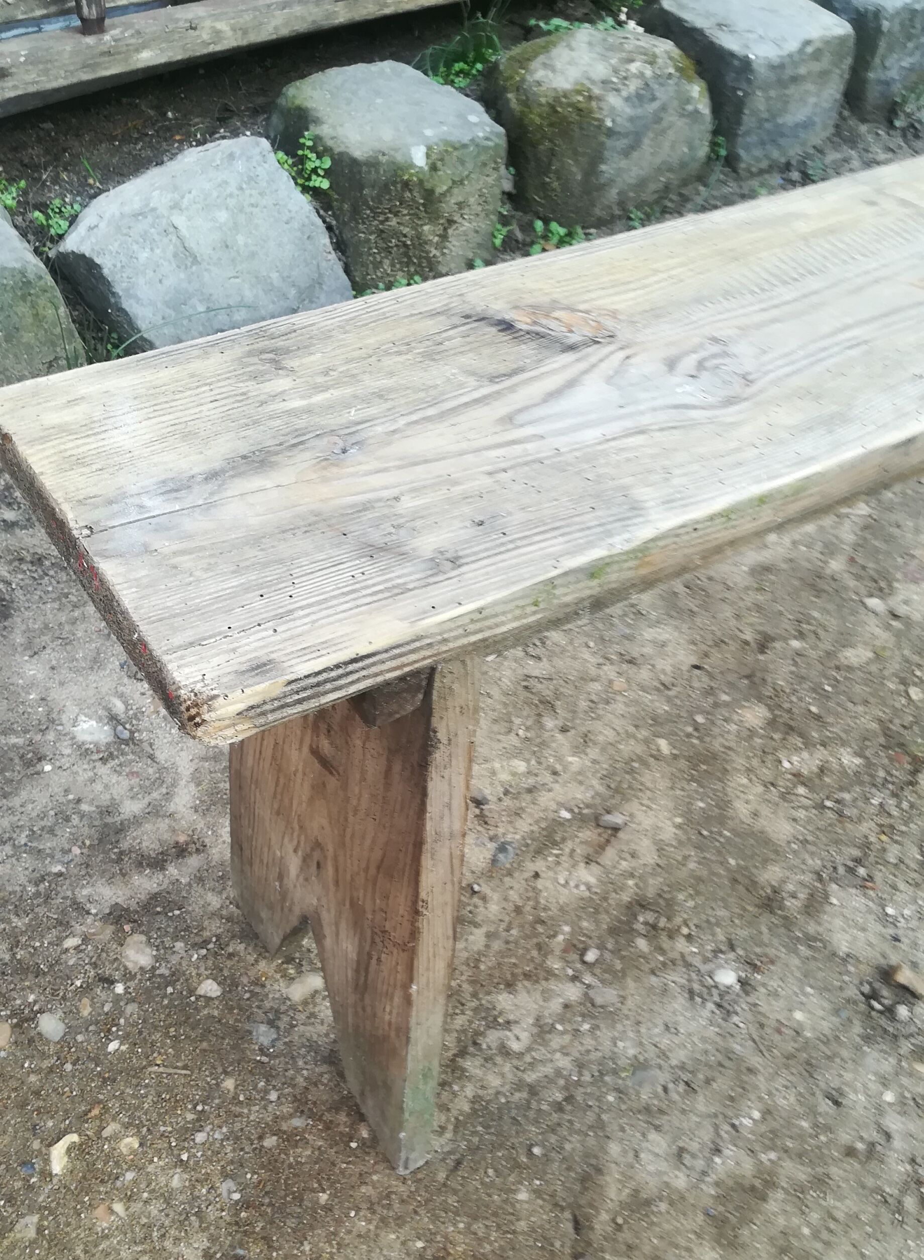 Old bench L 131 cm