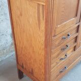Art-deco style glazed cabinet