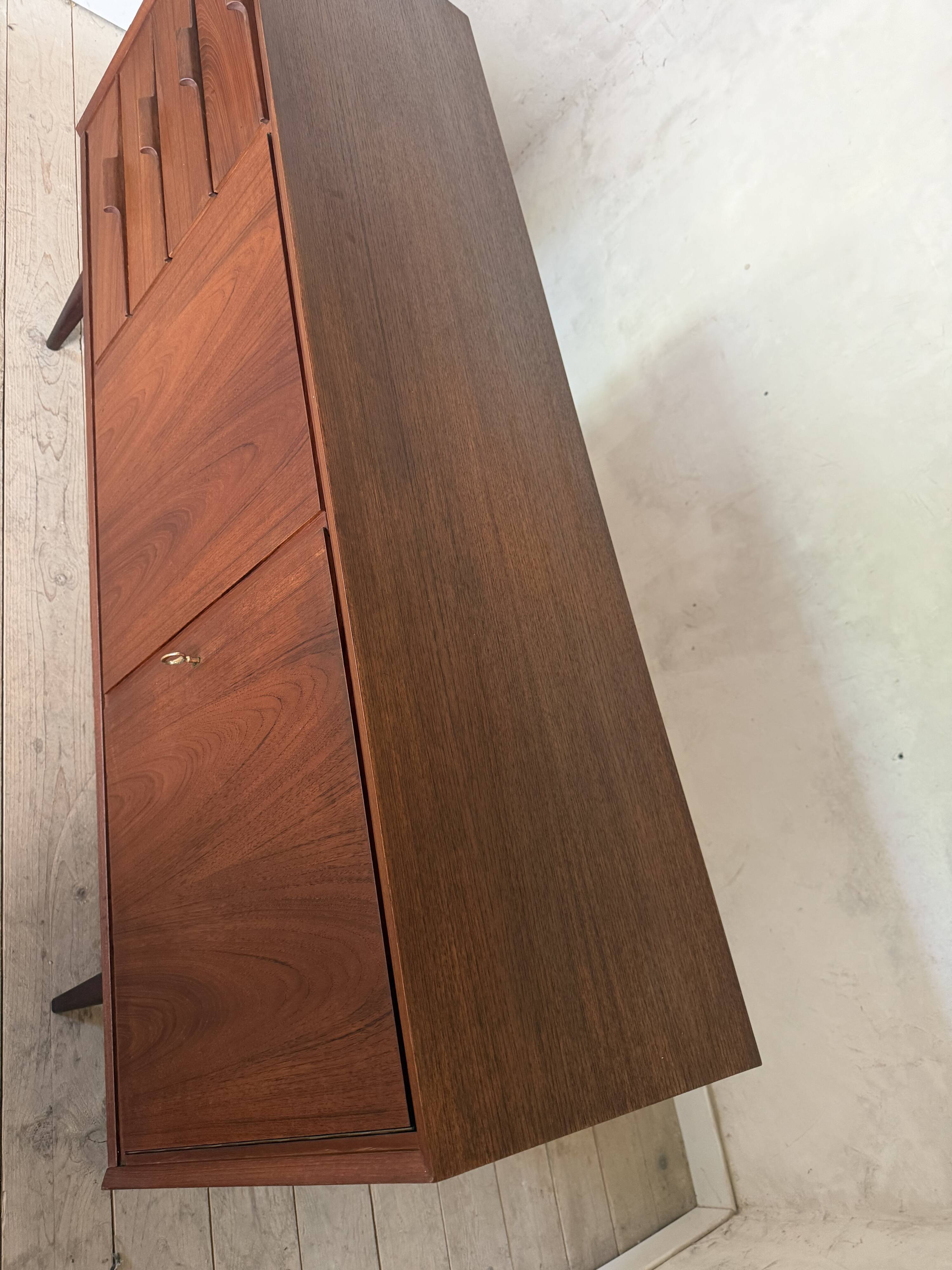 Vintage Scandinavian teak sideboard, 1960s