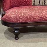 19th century English mahogany bench