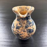Small blue and beige mixed pitcher