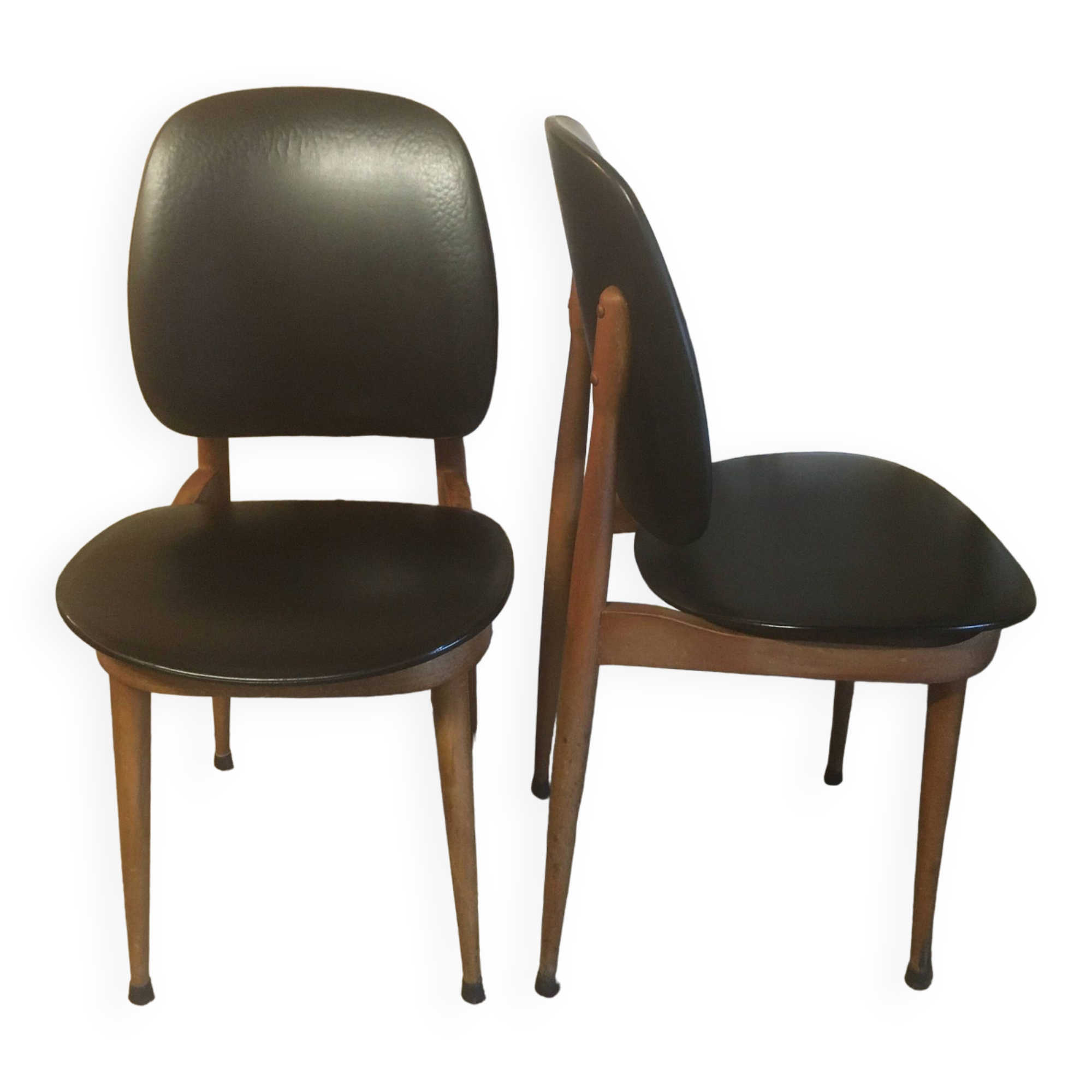 Pair of Pegase chairs by Baumann 1960