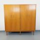Vintage oak wardrobe from the 1960s.