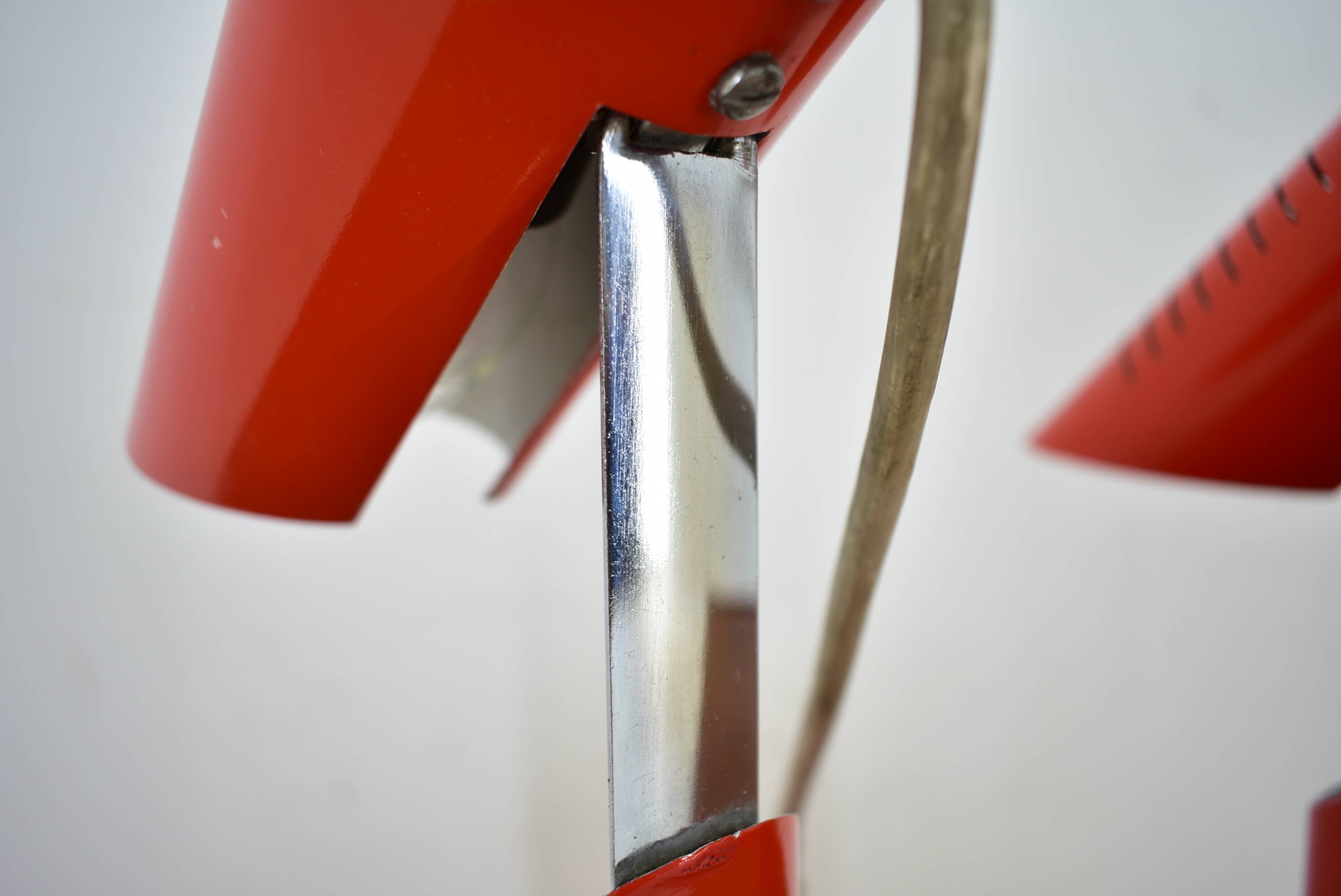 Space Age foldable table lamps from Szarvasi, 1960s