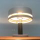 Minimalist German table lamp from the mid-century space age by Kaiser Idell / Kaiser Leuchten, 1960s.