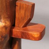 A playful mid-century French wooden bookcase 1960