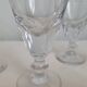 4 verres à pieds années 20-30