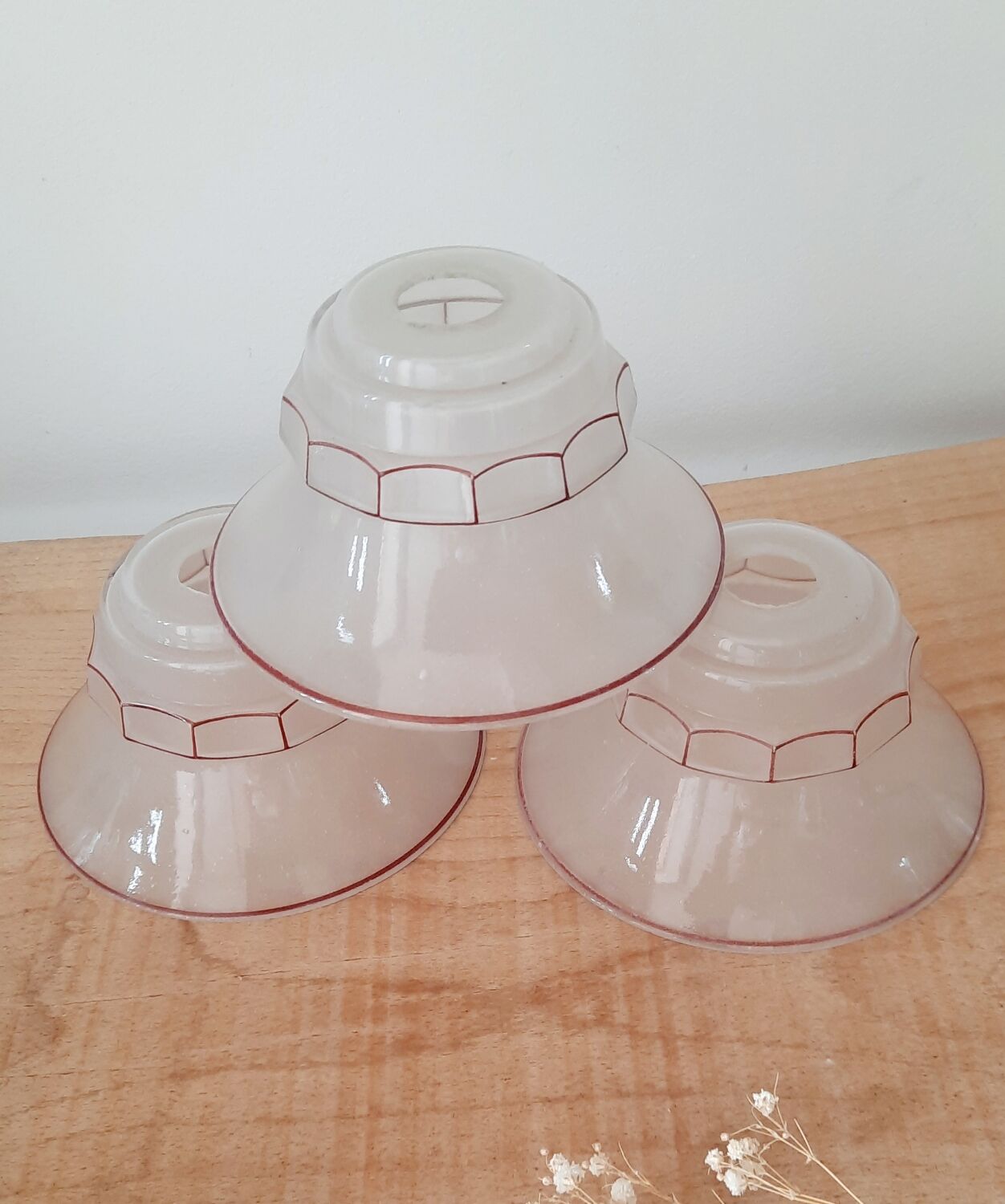 Lampshade Art Deco glass
