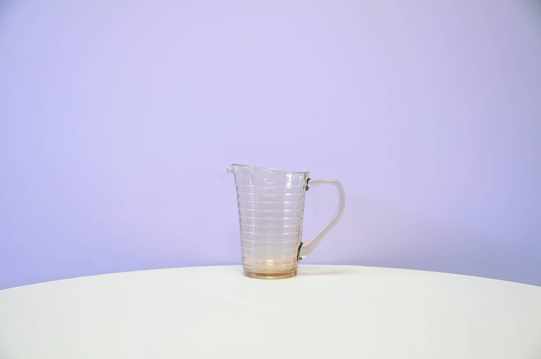 Carafe en verre vintage Broksø Holmegaard