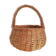 Panier en osier vintage