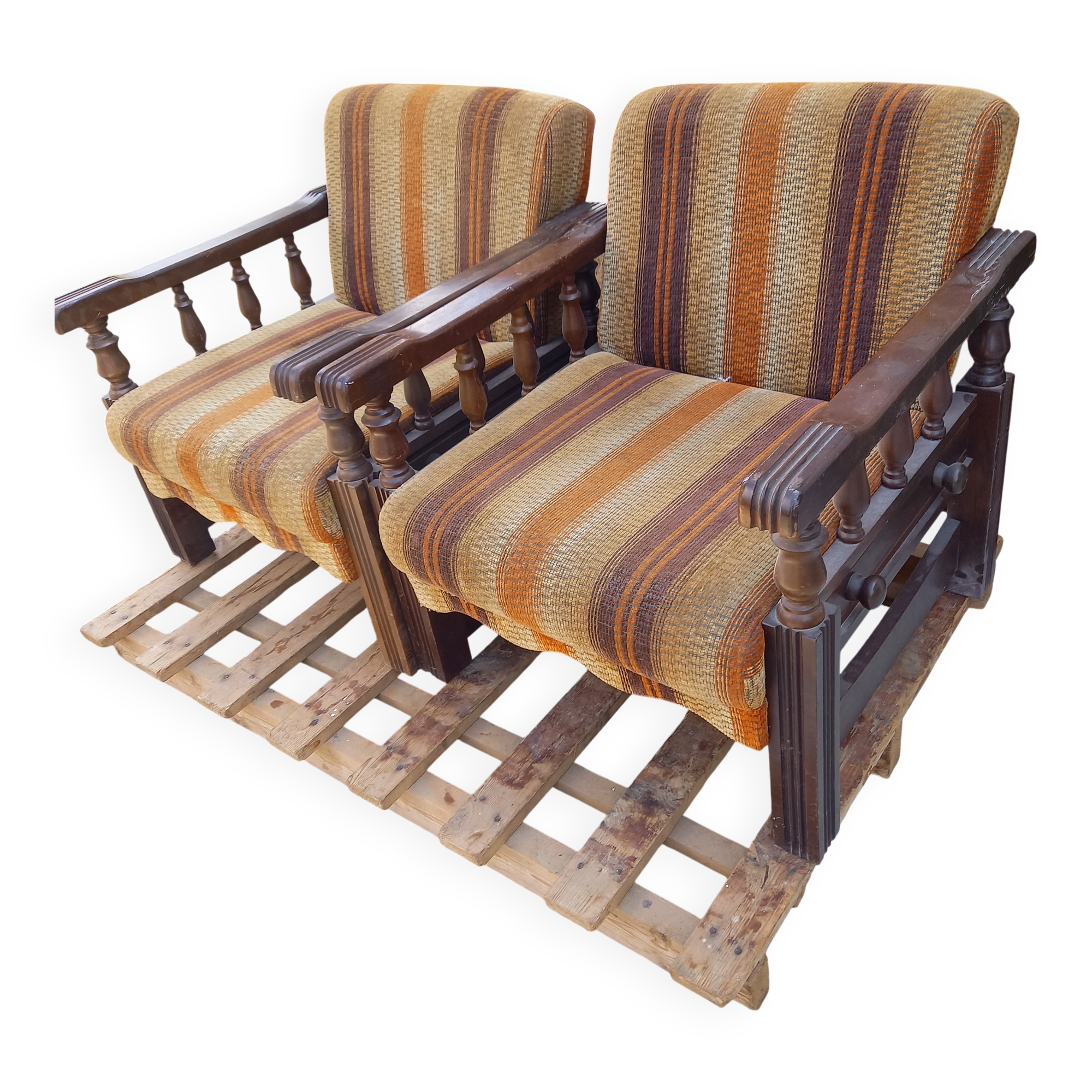 Fauteuil brutaliste