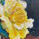 Oil on cardboard 20th century still life with flowers