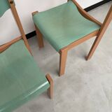 6 community chairs from the 80s