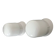 Pair of white oblique wall lights by Arno. 60s