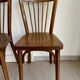 4 Baumann bistro chairs model n°12 from the 50s/60s
