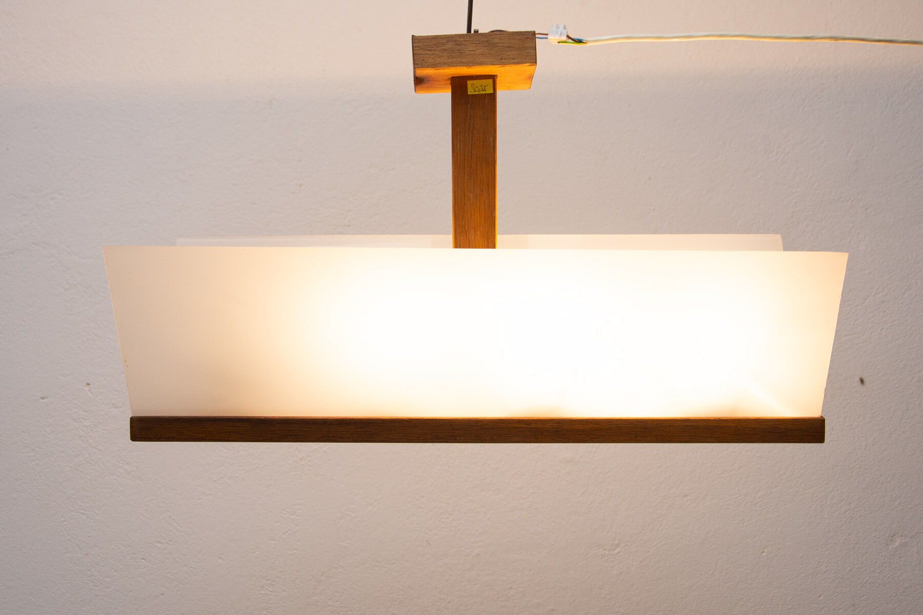 Suspension Mid century par Krásná Jizba 1950's, Tchécoslovaquie