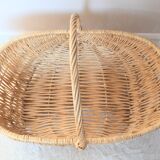 Market rattan wicker basket