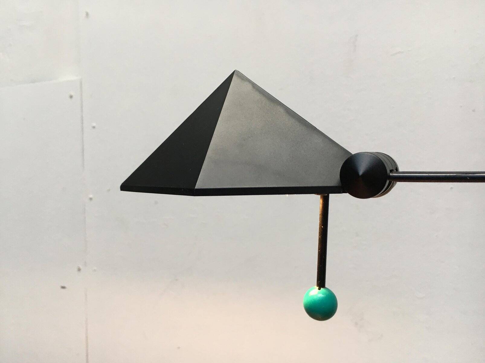 Vintage German postmodern table lamp by Lungean + Pellmann for Brilliant Leuchten