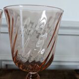 4 large Rosaline glasses