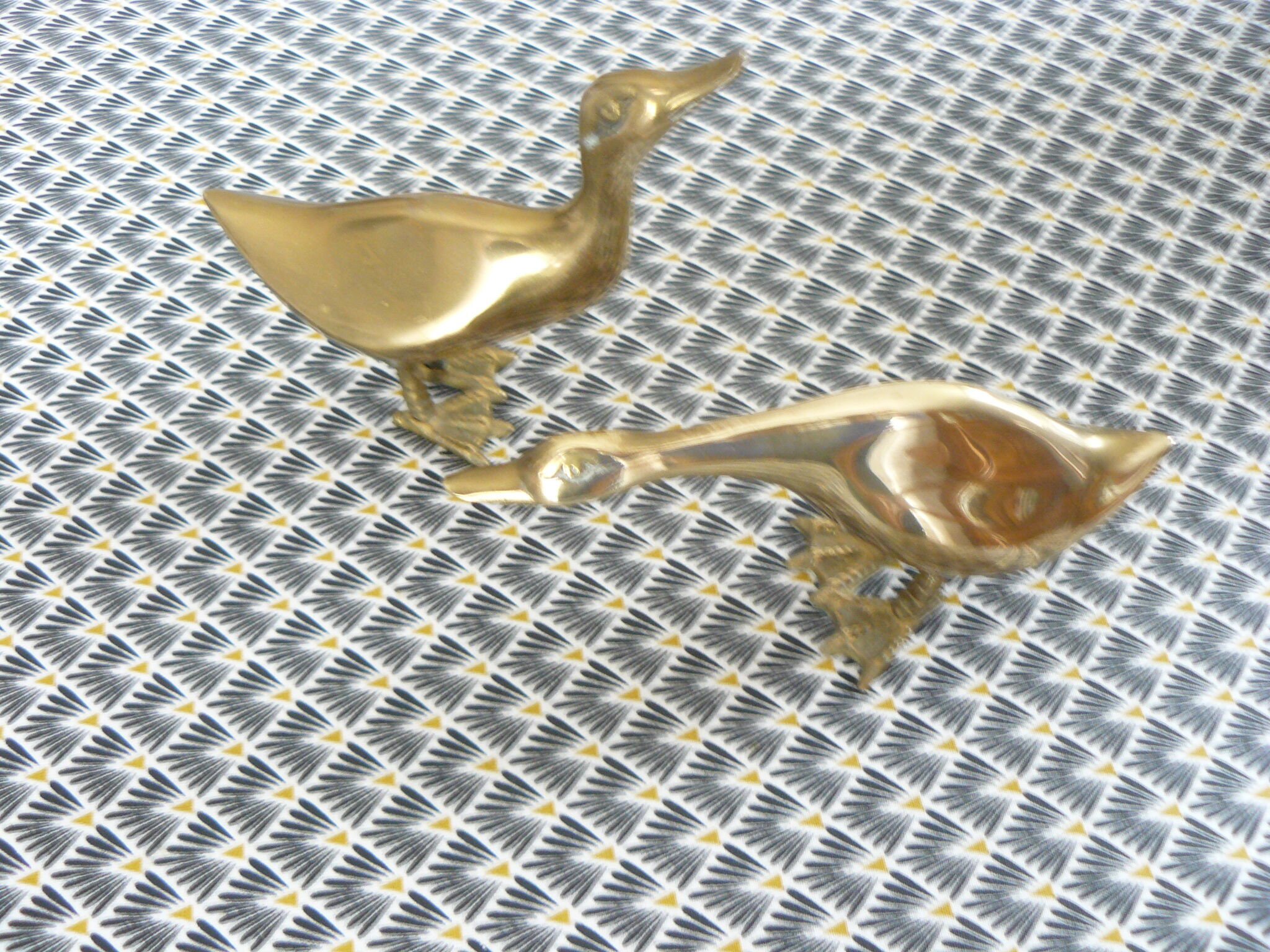 Couple of ducks brass