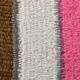 2x5 Pink & Blue Contemporary Kilim Runner Rug, 68x155Cm