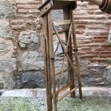 Wooden painter stepladder