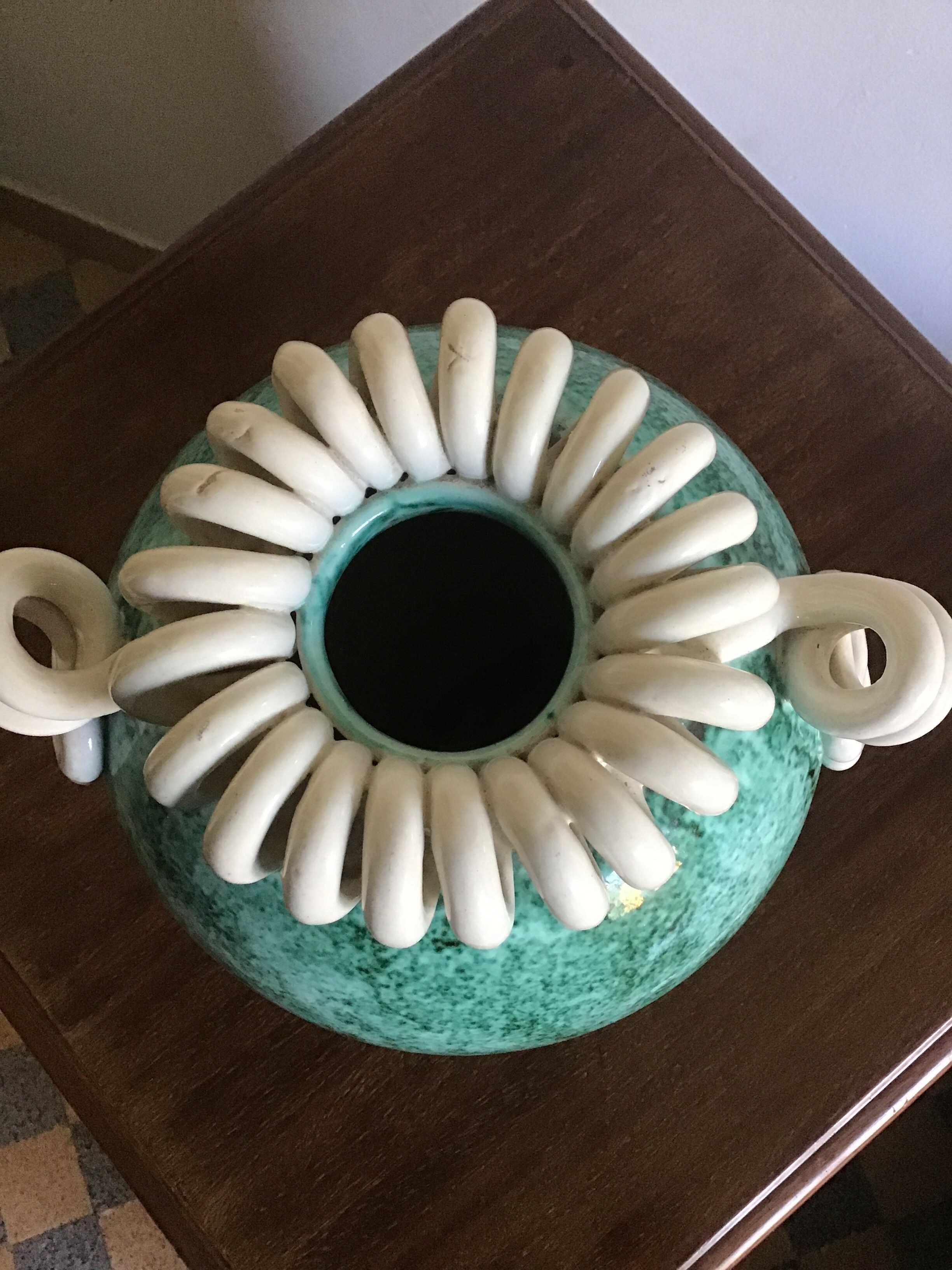 Ceramic vase Saint Radegunde