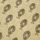 Tapis beige turc tissé à la main 88 cm x 215 cm