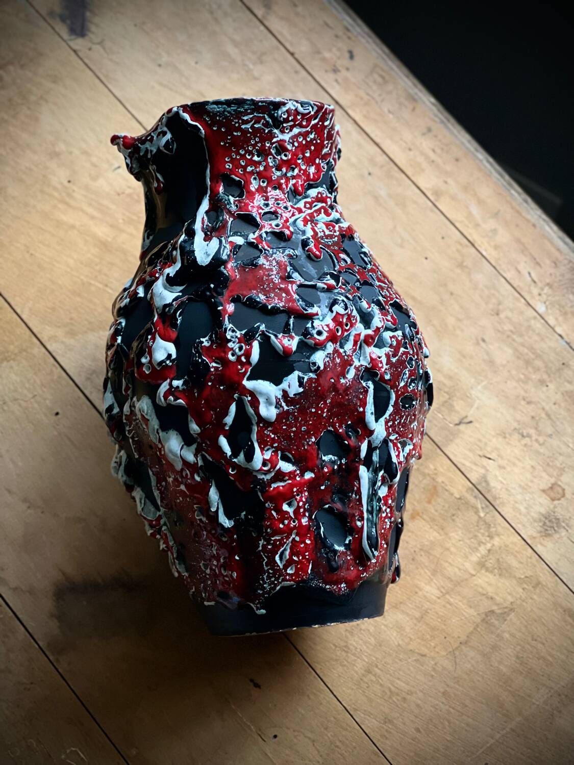 Fat lava vase / fat lava West Germany