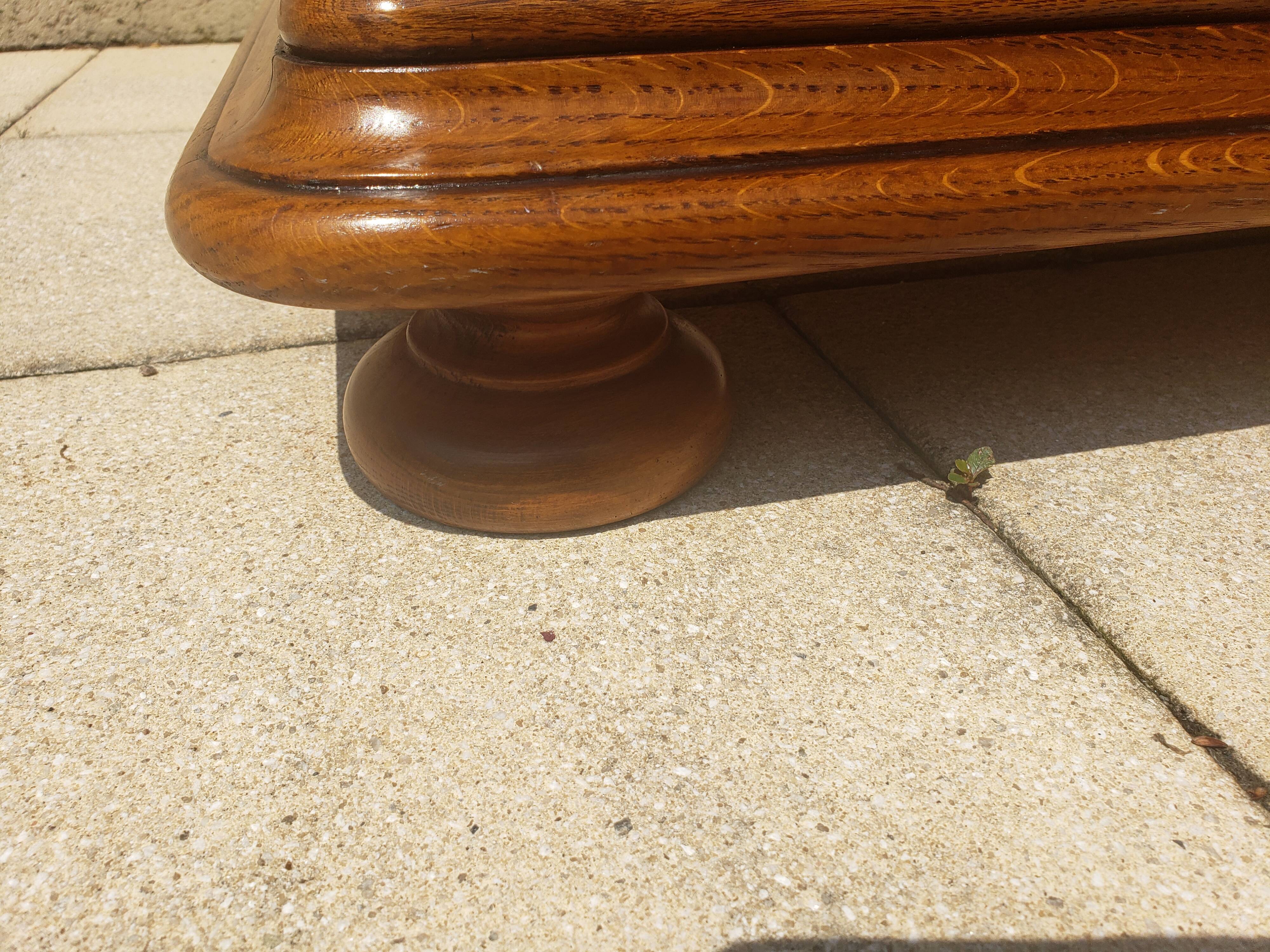 3-drawer chest of drawers in solid wood