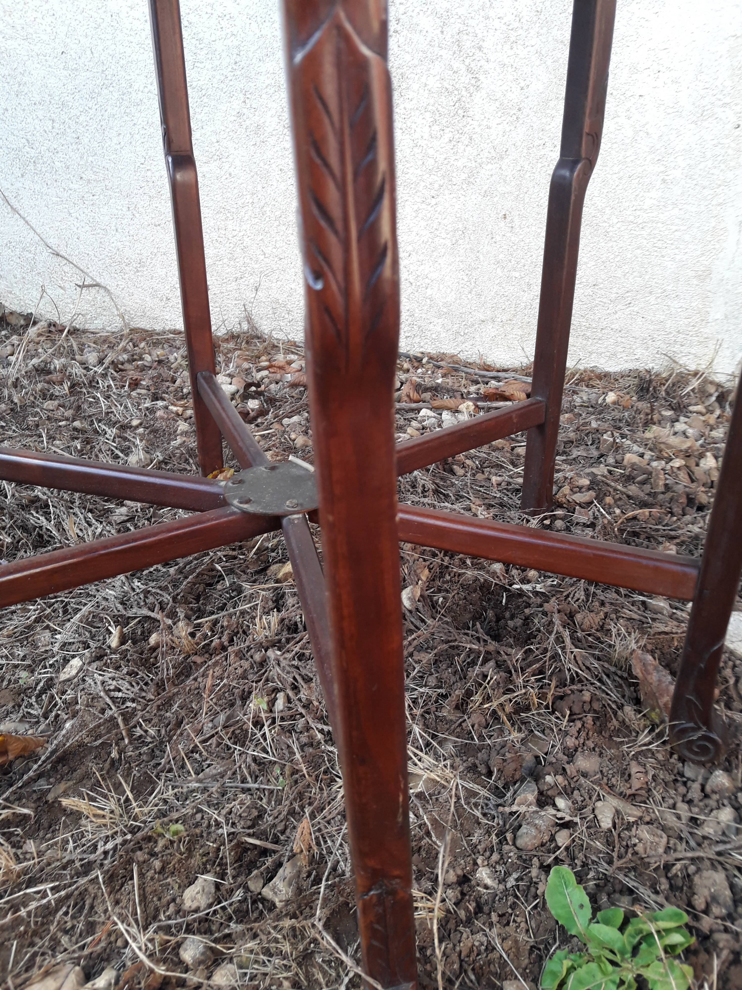 19th century Asian tea table