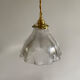 Suspension abat-jour vintage holophane