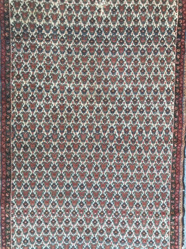 Former carpet Persian Malayer 19th century 135x205cm