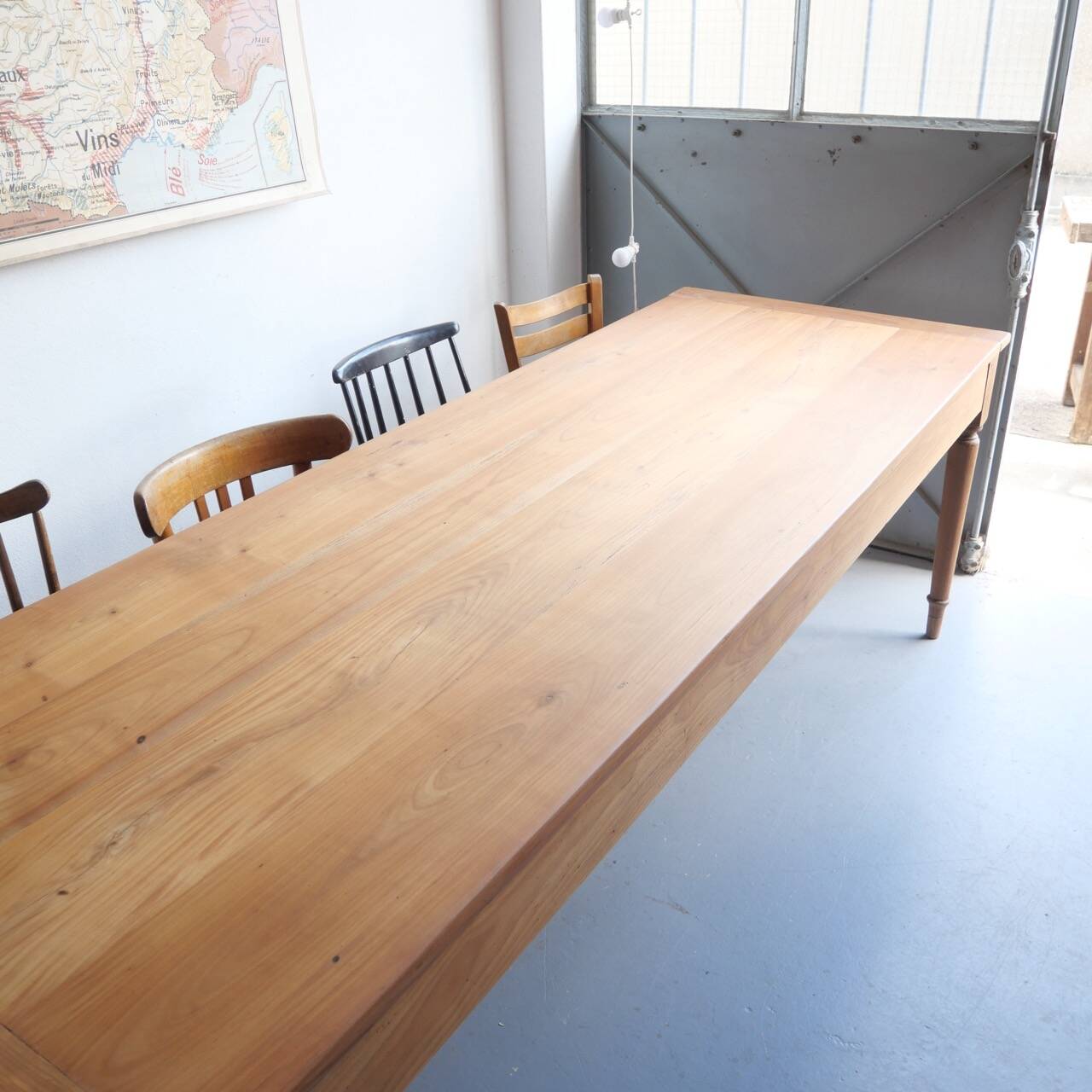 Renovated old farmhouse table