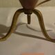 Vintage art deco with tripod foot lamp