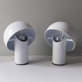 Set of two Italian table lamps from the 70s
