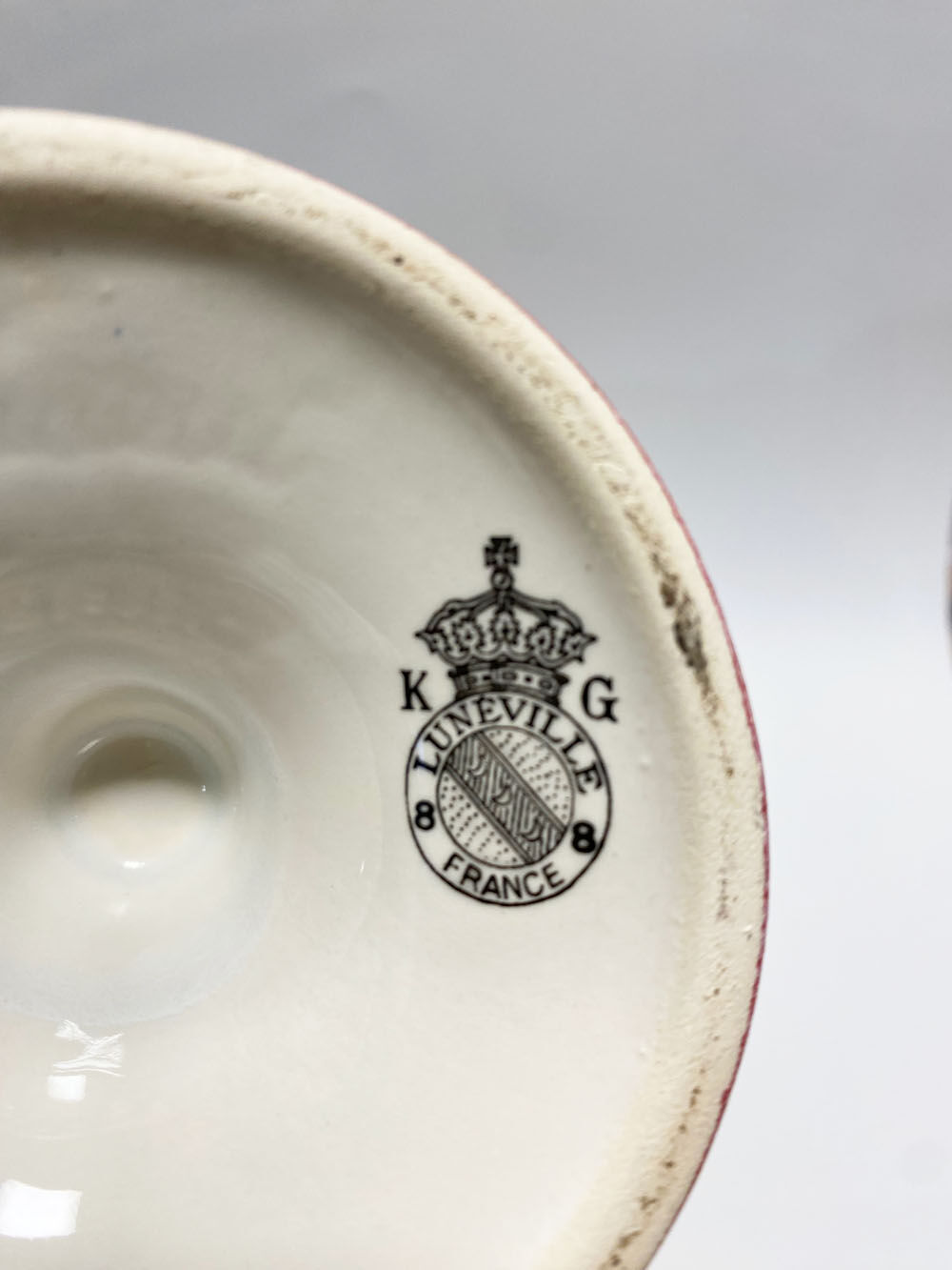High jug. Faience of Lunéville