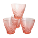 Vereco pink water glasses
