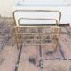 Porte revues vintage en laiton