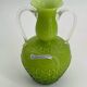 Opaline vase from the 1950s made in Italy by Opalina Fiorantina.