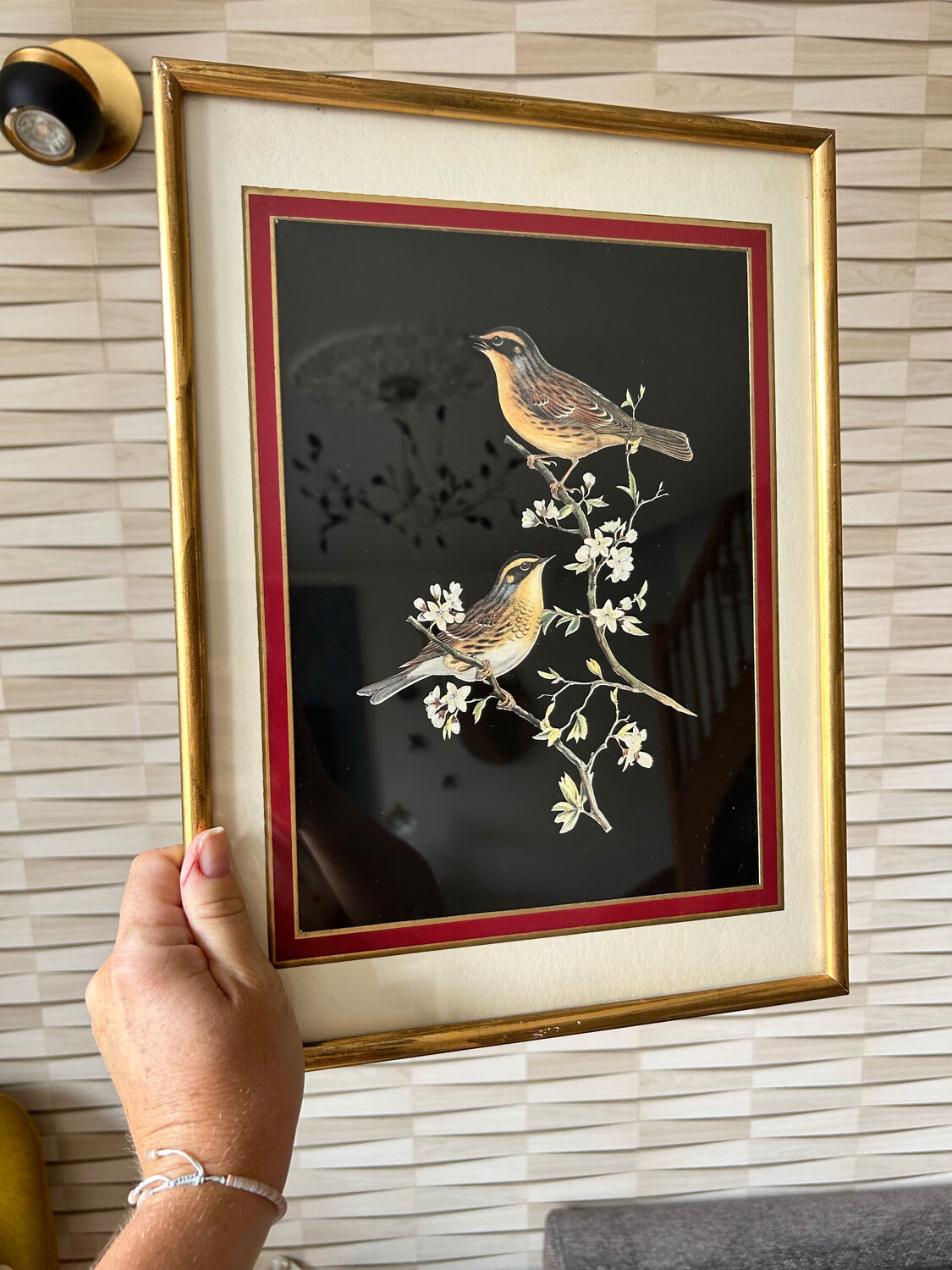 Set of 2 vintage lithographs