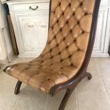 Chesterfield leather chair