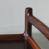 Mid-Century Modern Danish Serving Trolley in Rosewood by Henning Korch for