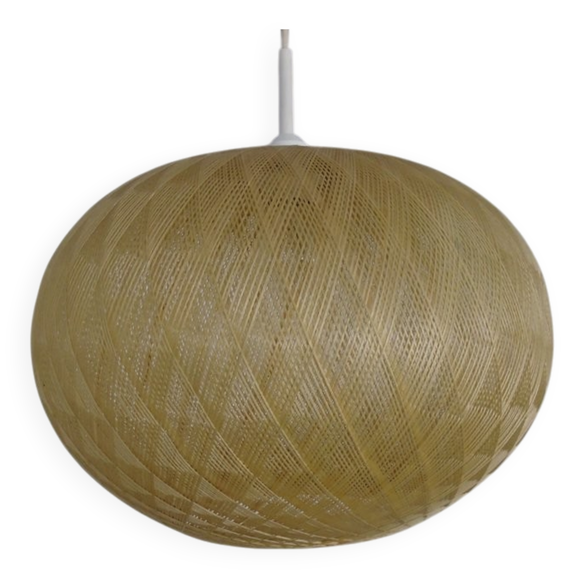 Spun Fibreglass Pendant Lamp, Germany, 1960s