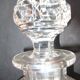 Large Baccarat crystal perfume bottle, Pierreries model, 21 cm