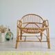Rattan basket armchair, 1960s