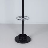 Coat rack Gispen 1016 by W.H. Gispen for Dutch Originals, 2010s – Chrome & Black Steel
